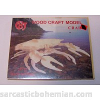 Wood Craft Model Puzzle 3D Crab  B014Q85S9E